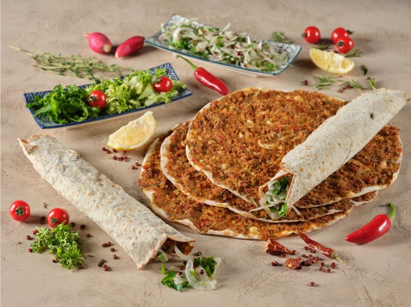 Original Türkische Pizza (Lahmacun)